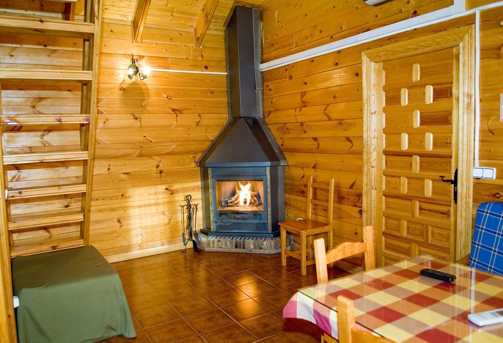 Cabana De Madera La Encina Burunchel Kültér fotó