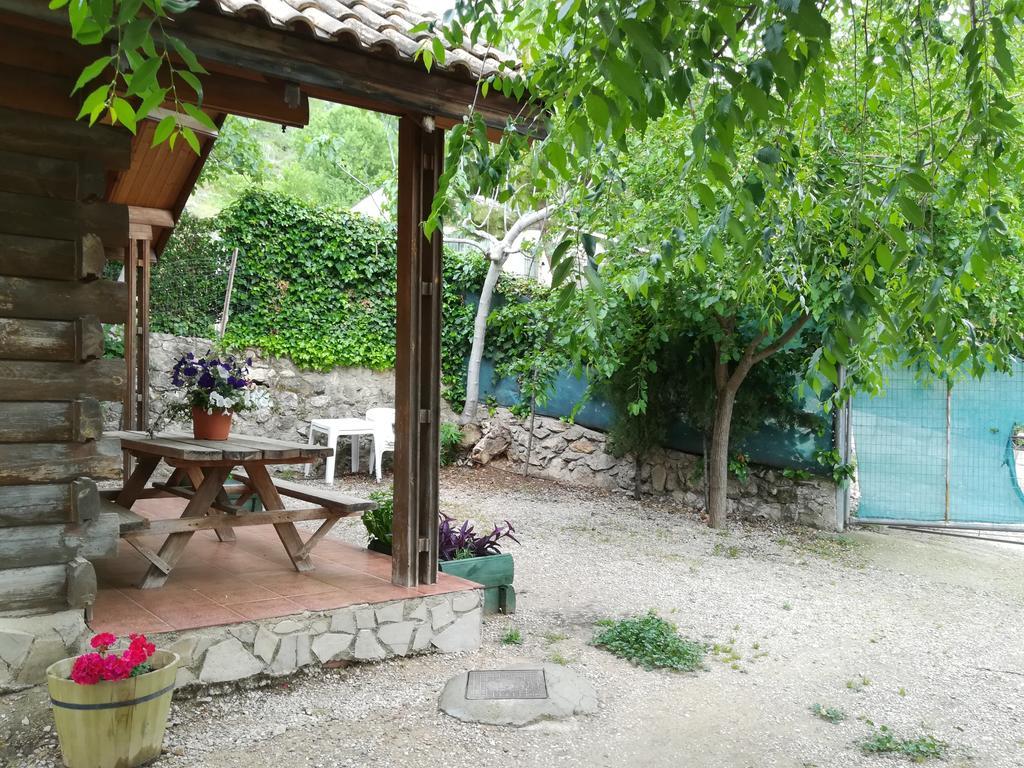 Cabana De Madera La Encina Burunchel Kültér fotó