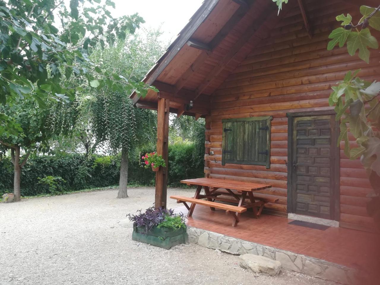 Cabana De Madera La Encina Burunchel Kültér fotó