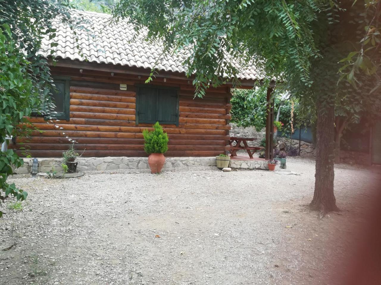 Cabana De Madera La Encina Burunchel Kültér fotó