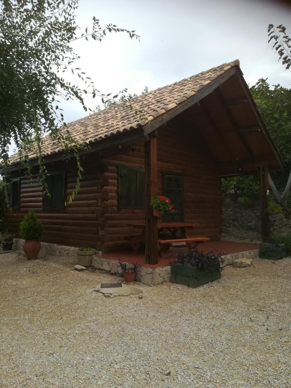Cabana De Madera La Encina Burunchel Kültér fotó
